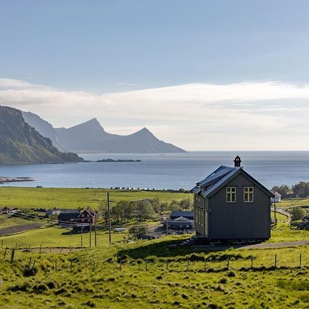 Feriehus Med Flott Havutsikt Ved Hauklandstranden Leknes Eksteriør billede