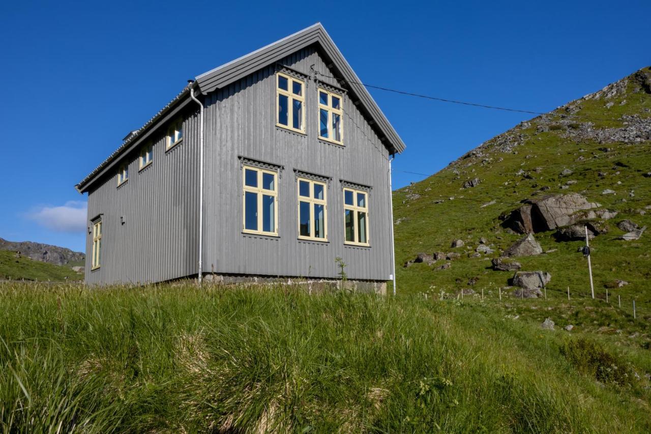 Feriehus Med Flott Havutsikt Ved Hauklandstranden Leknes Eksteriør billede